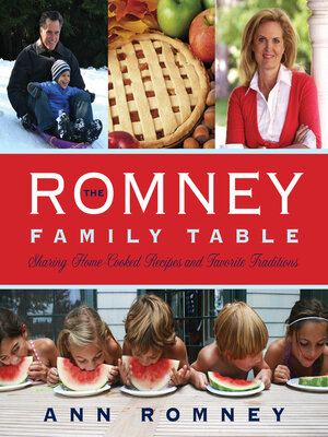 cover image of The Romney Family Table